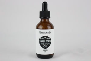 Condition and Control your beard with unscented beard oil from Small Town Beard Company Texas